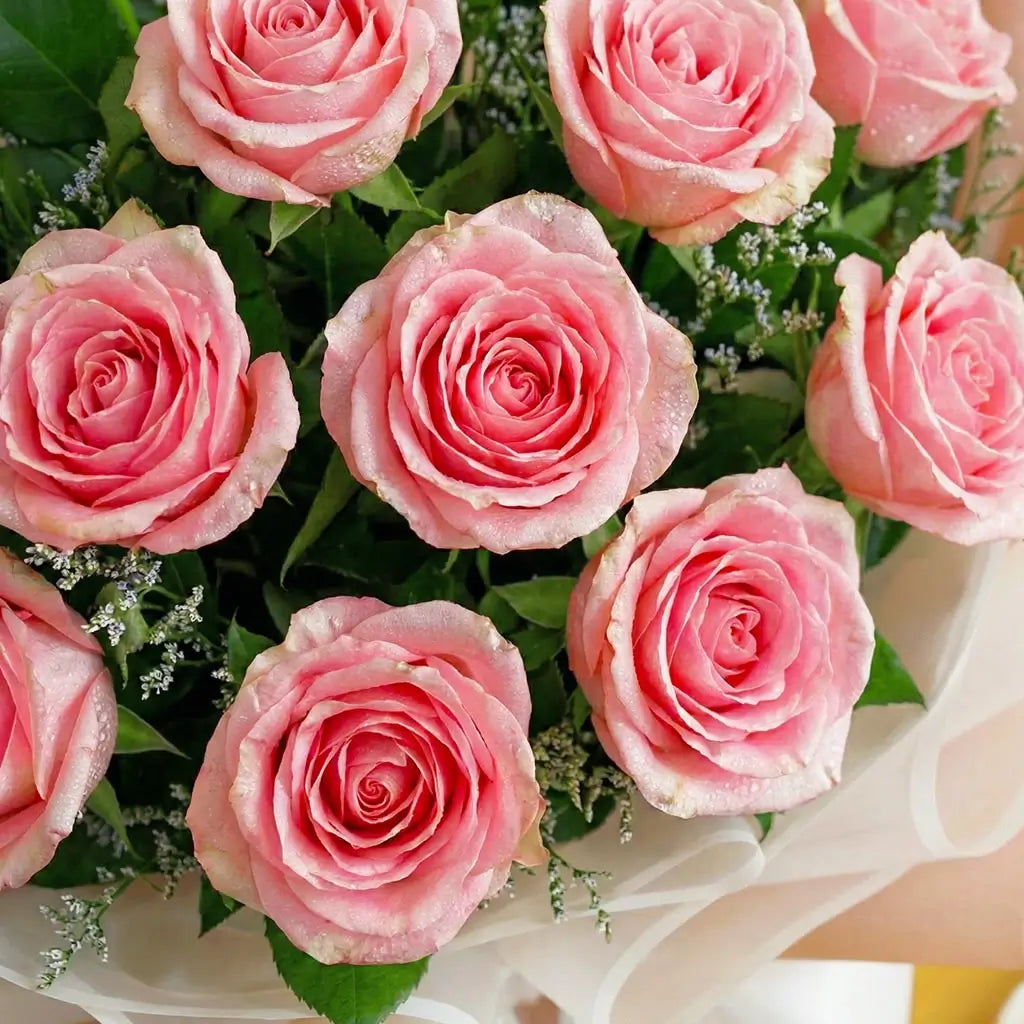 Pink Rose Bouquet