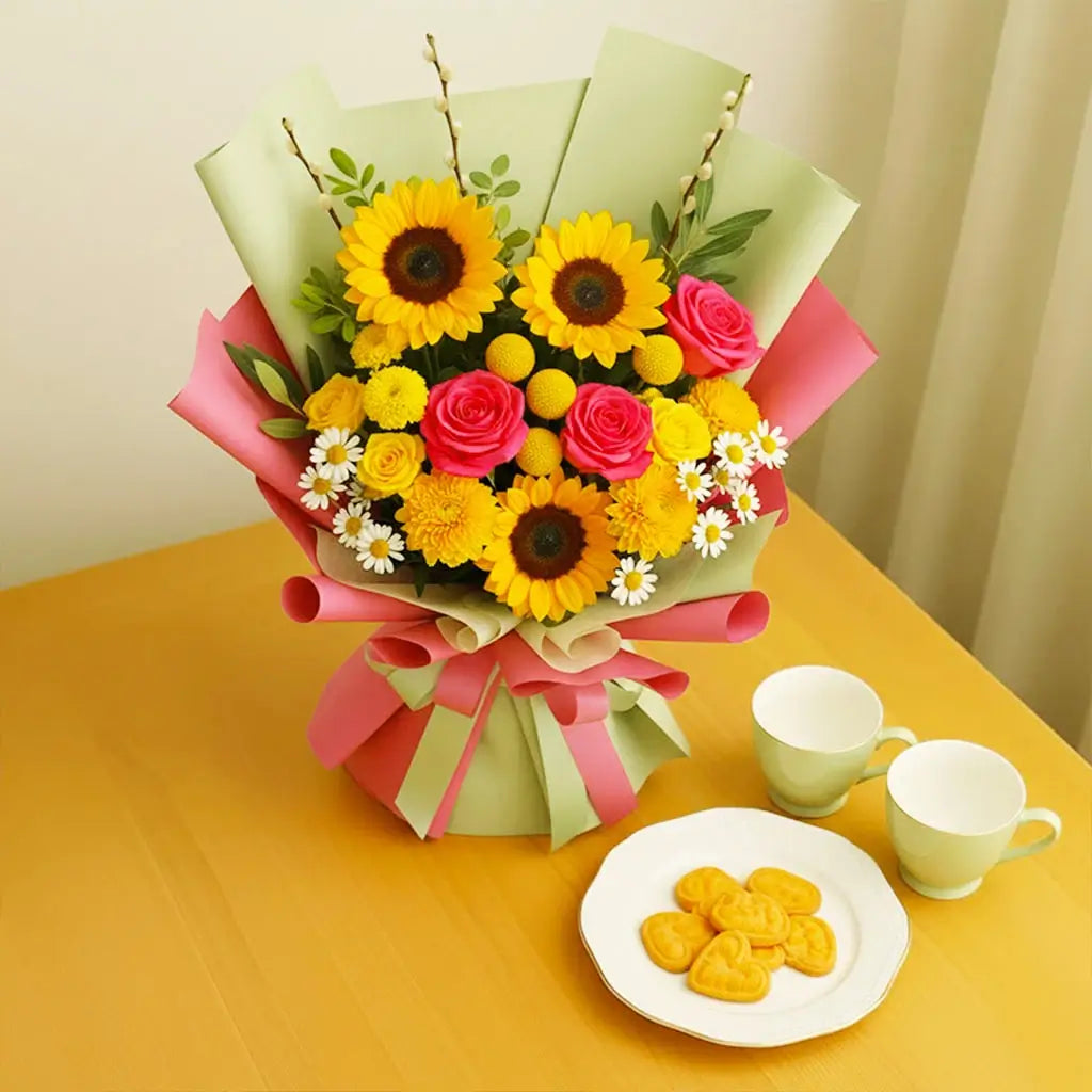 Vibrant Florist Designed Bouquet