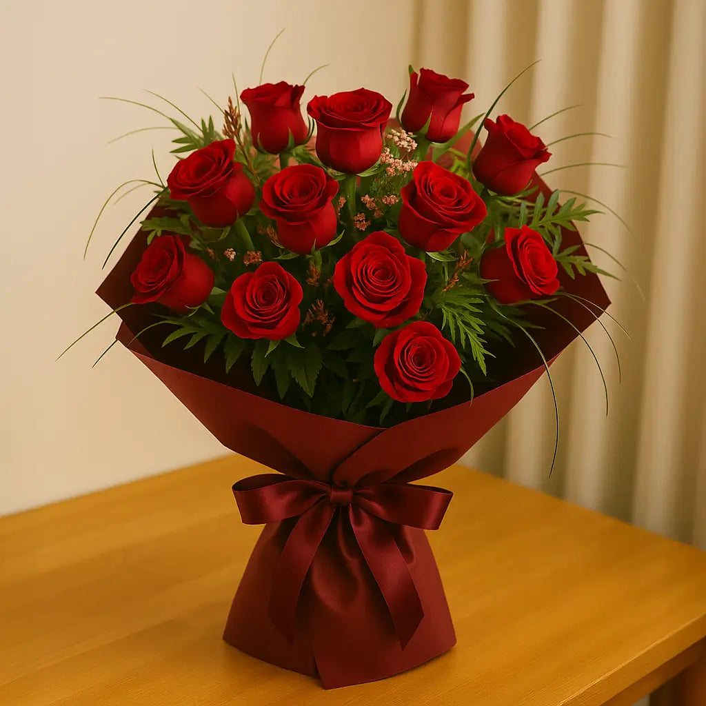 12 Red Roses