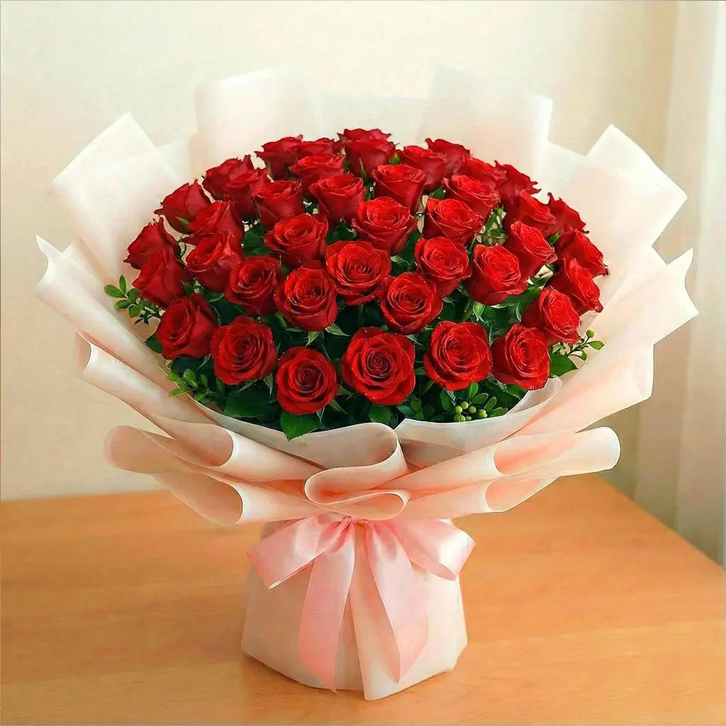 50 Red Roses