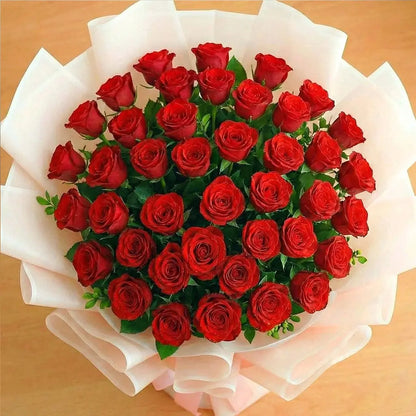50 Red Roses