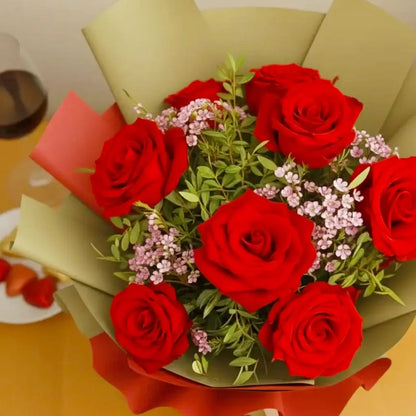 Luxury 6 Roses Bouquet