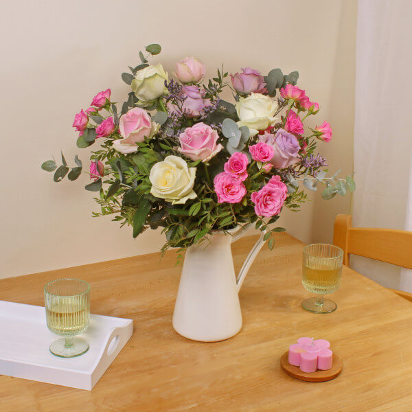 Pastel Mixed Roses