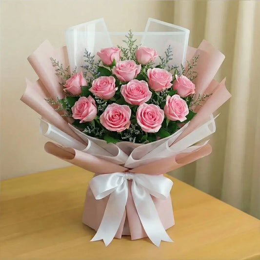Pink Rose Bouquet