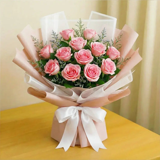 Pink Rose Bouquet