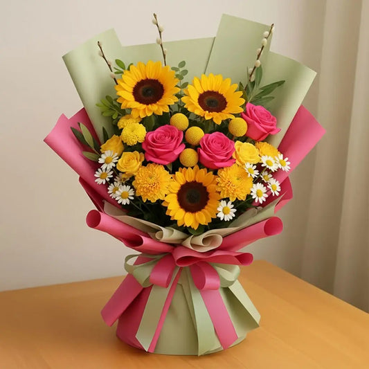 Vibrant Florist Designed Bouquet