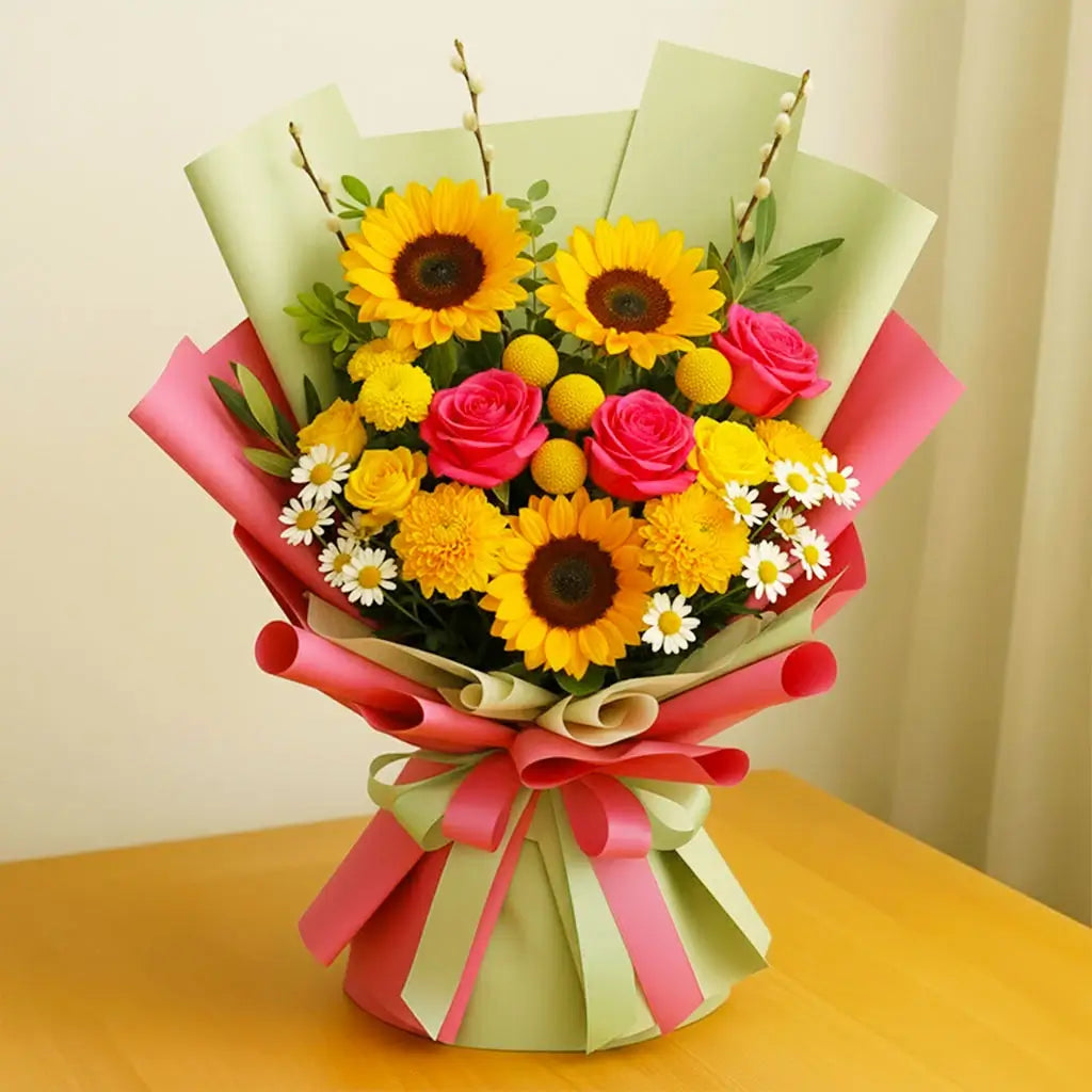 Vibrant Florist Designed Bouquet