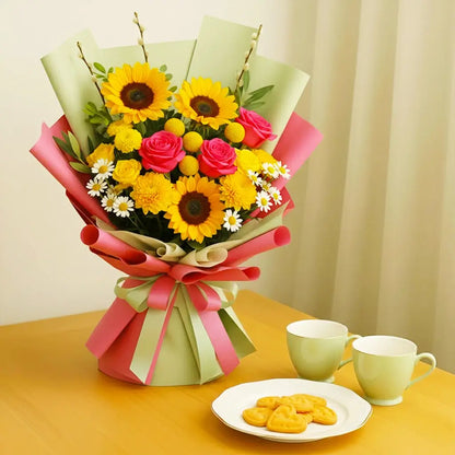 Vibrant Florist Designed Bouquet