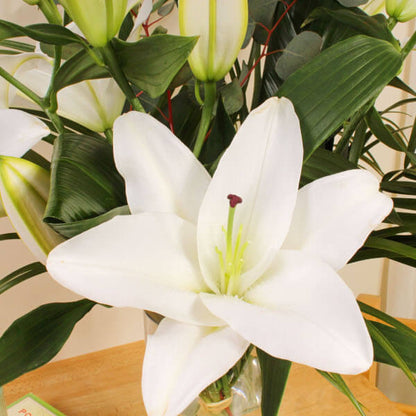 White Lilies Bouquet