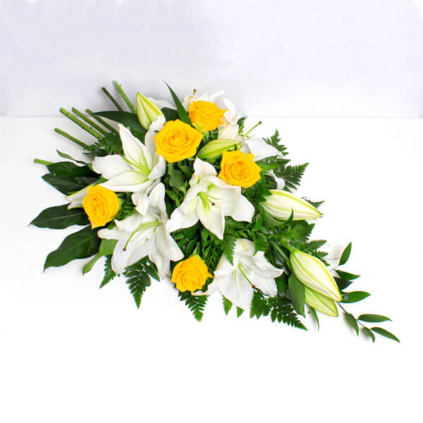 Standard Yellow Rose and Lily Spray FPA