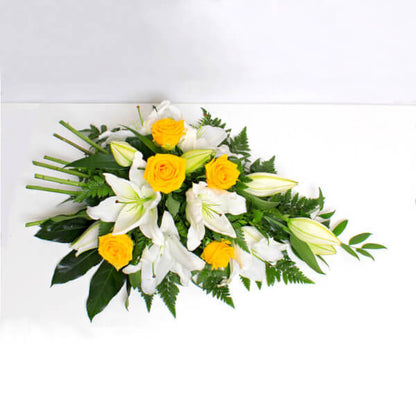 Standard Yellow Rose and Lily Spray FPA