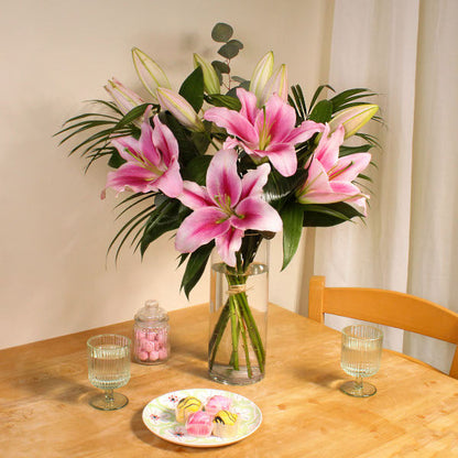 Pink Lilies Bouquet